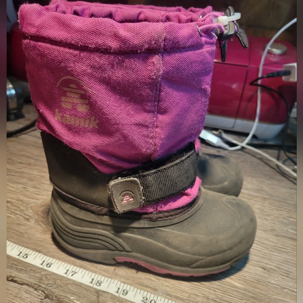Kamik Youth Pink‎ Boots Size 11